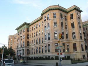 Ray Glattman's photo of the Jewish Hospital in Crown Heights